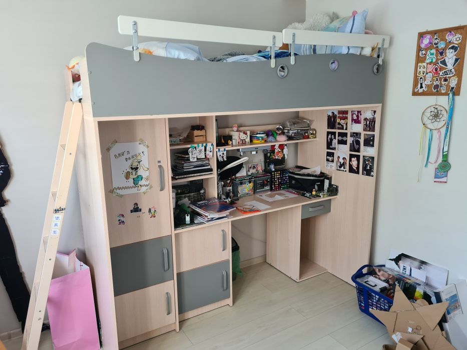 Rezerwacja do czwartku.Łóżko piętrowe oddam