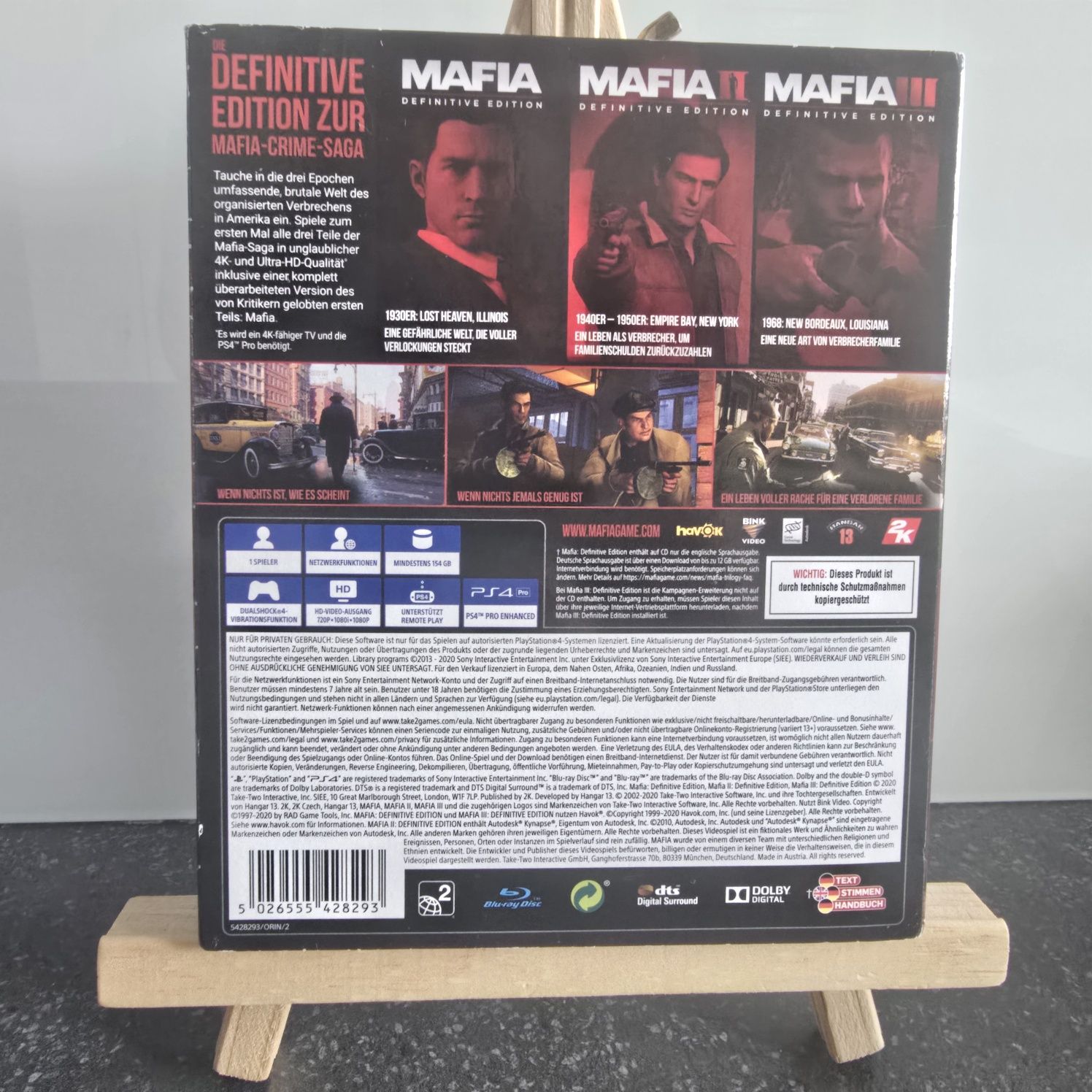 Mafia Trylogia PlayStation 4, 5 PS4 5 wersja PL