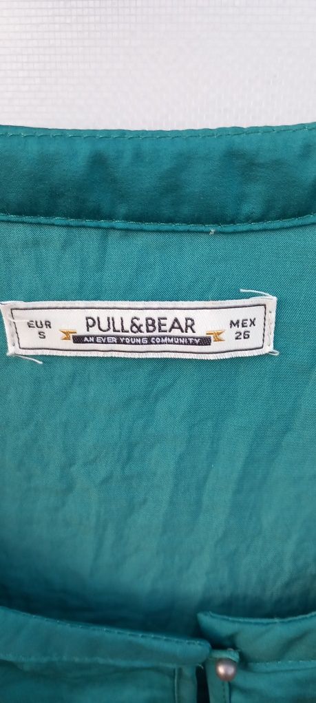 Camisa verde, tamanho S da Pull&Bear 3€