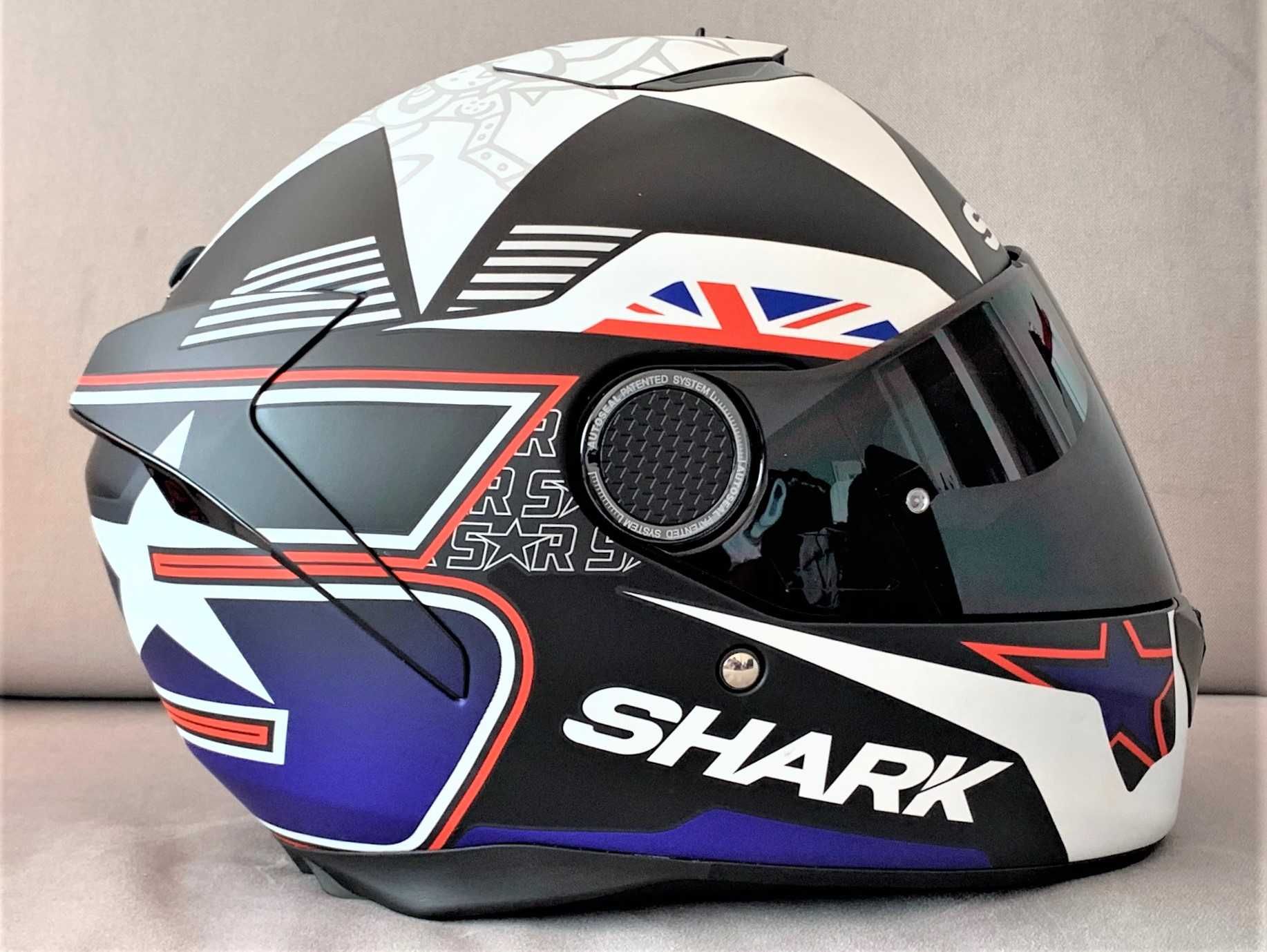 Capacete NOVO Shark Spartan MATT Redding.37% Descont+Pinlock.Tamanho L