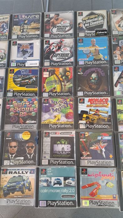 Jogos Ps1 Ps2 e Consola PlayStation 1 Completa PlayStation