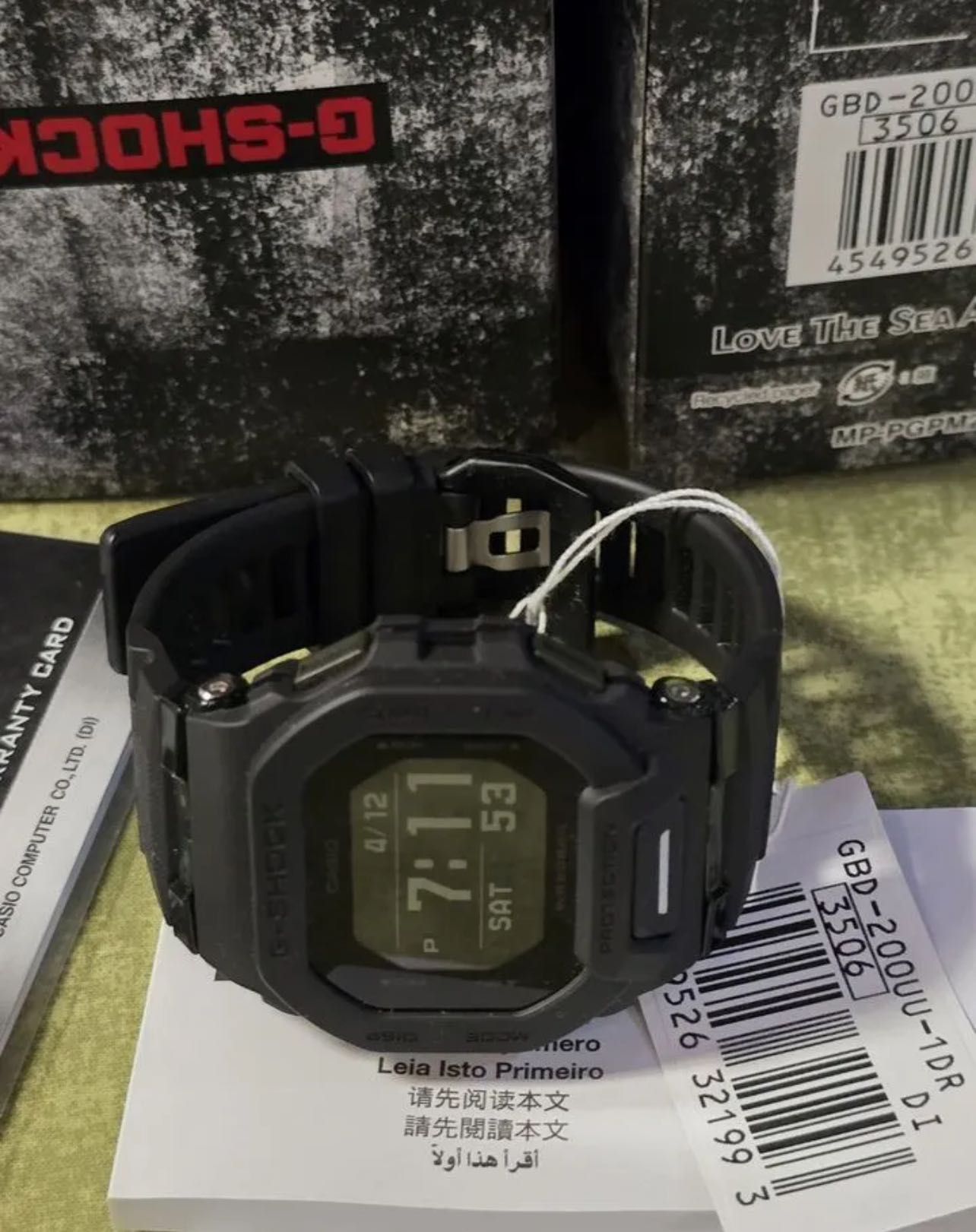 Мужские наручные часы Casio G-Shock GBD-200UU-1E