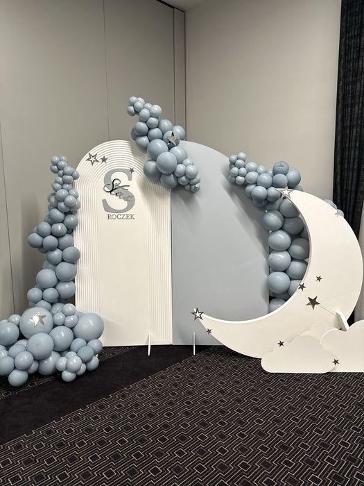 Dekoracja balonowa / balony / dekoracja / chrzest  / roczek / urodziny