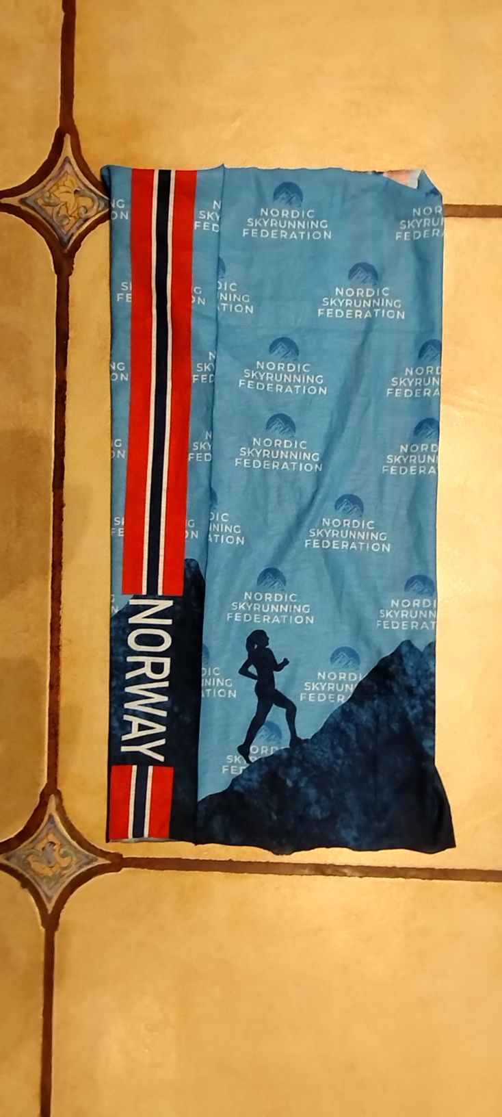 Ochraniacz szyi Bandana Norway Nordic Skyrunning Federation