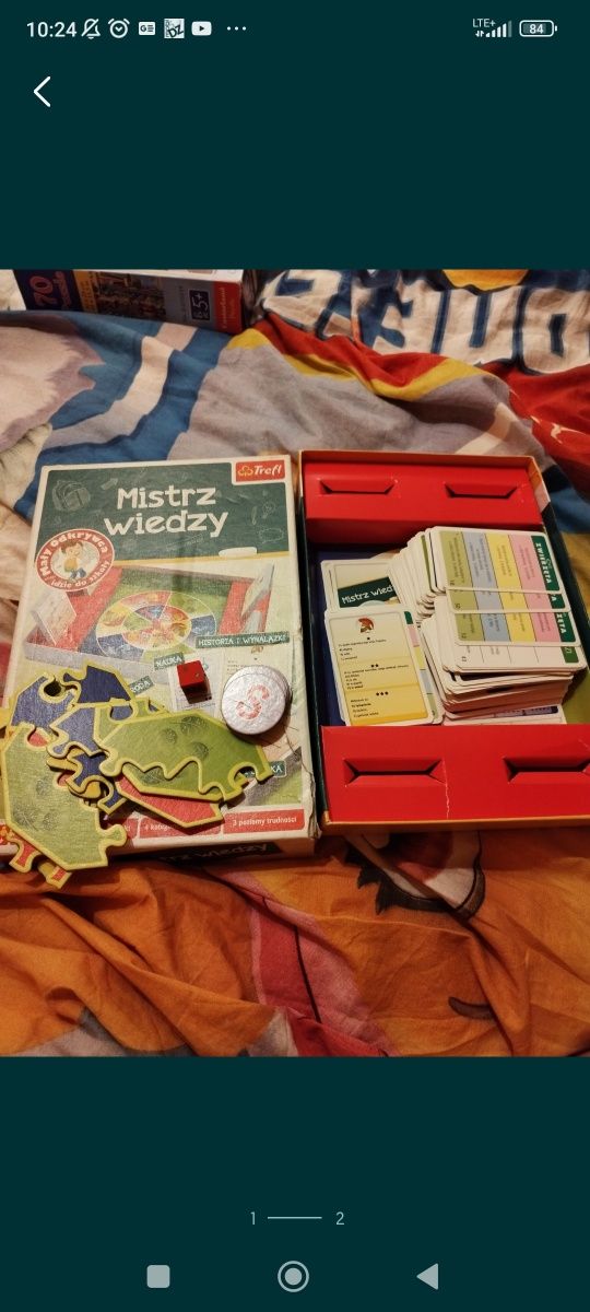 Mistrz wiedzy . Gra planszowa