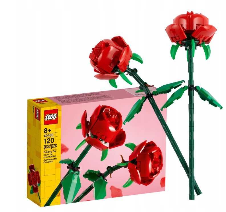 LEGO ICONS 40460 Róże Kwiaty
