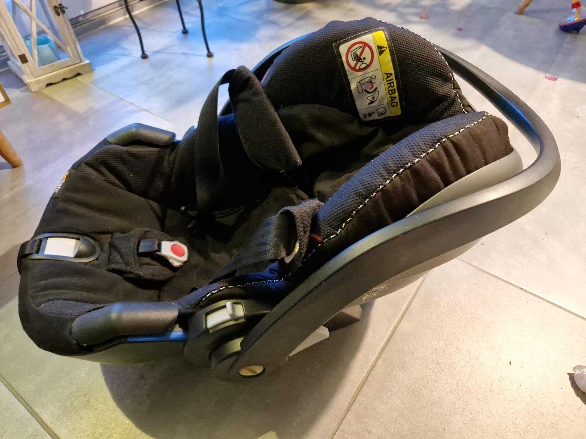 Fotelik nosidło samochodowe BeSafe iZi Go X1 + baza isofix + adaptery
