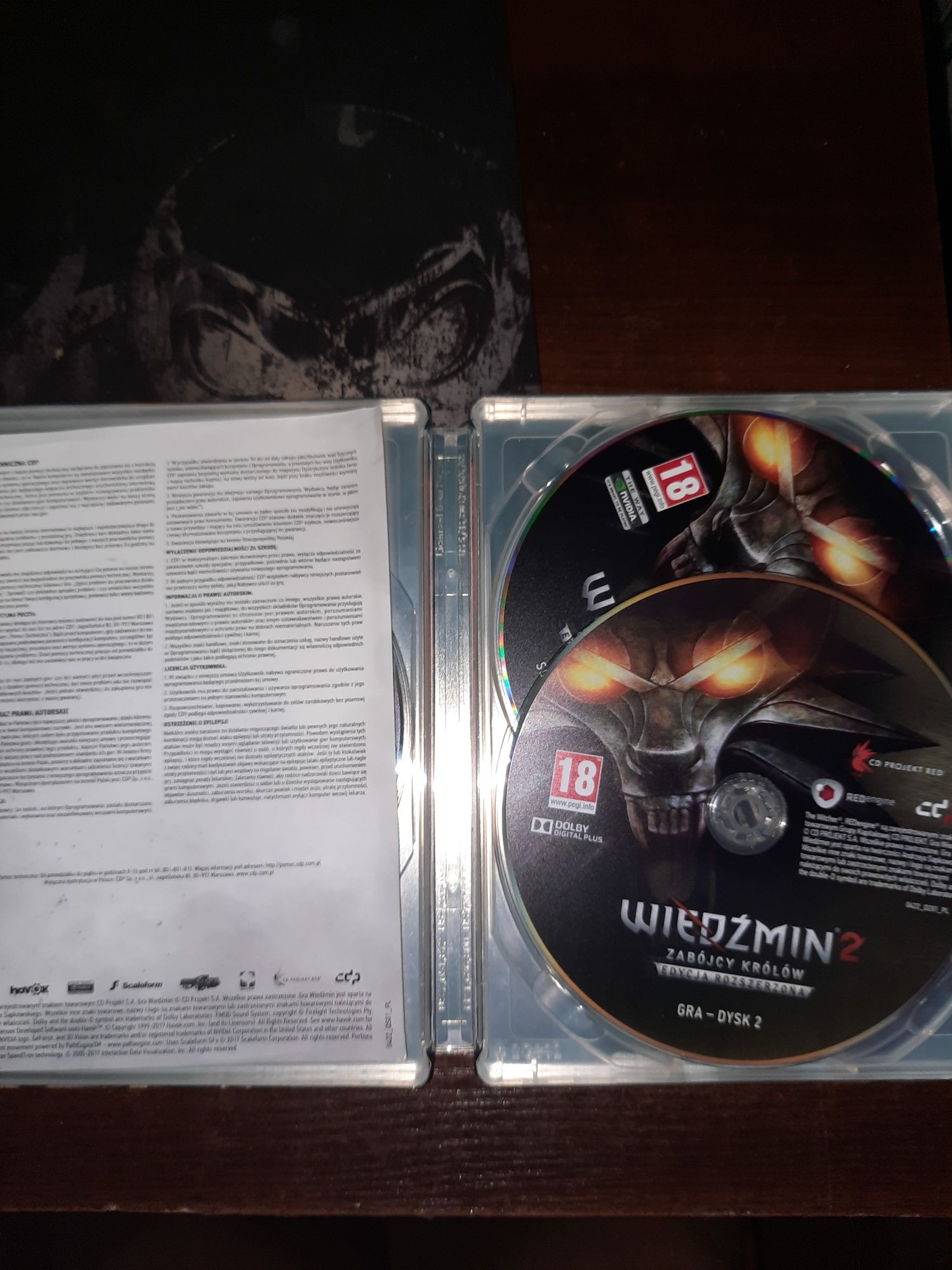 Wiedzmin 2 Zabójca Królów Edycja rozszerzona (Steelbox)