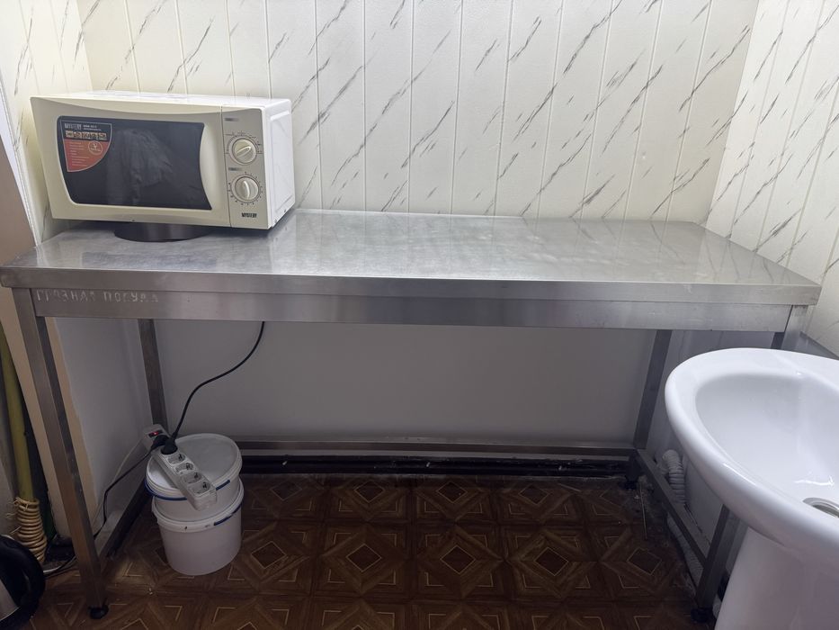 Стіл з нержавійки 149*52 Павлоград Литмаш