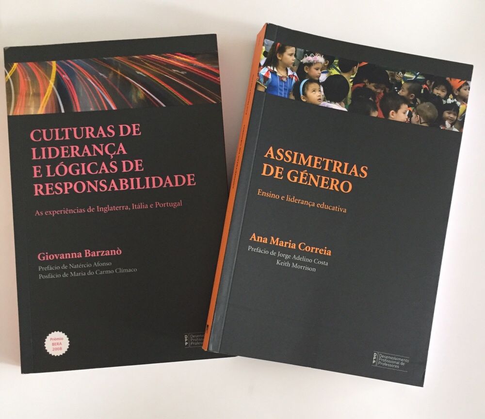 Livros diversos sobre Educação da Fundação Manuel Leão