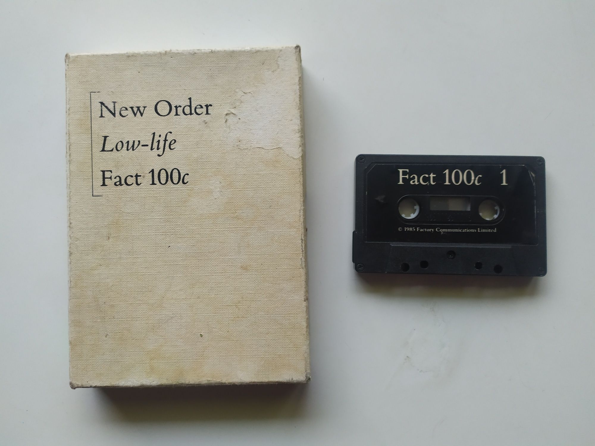 New Order  Low-life joy division кассета Англия касета