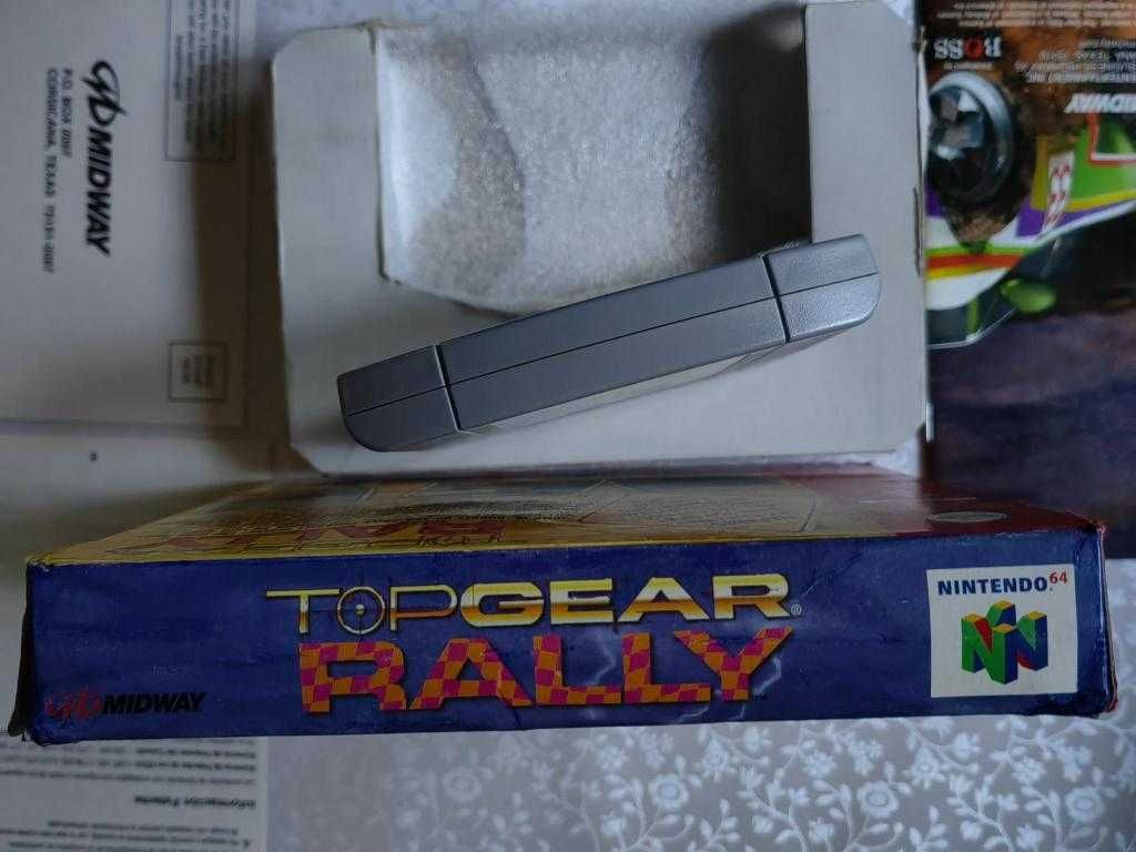 Gra Top Gear Rally na konsolę Nintendo 64, ekstra wyścigówka, jak NFS!