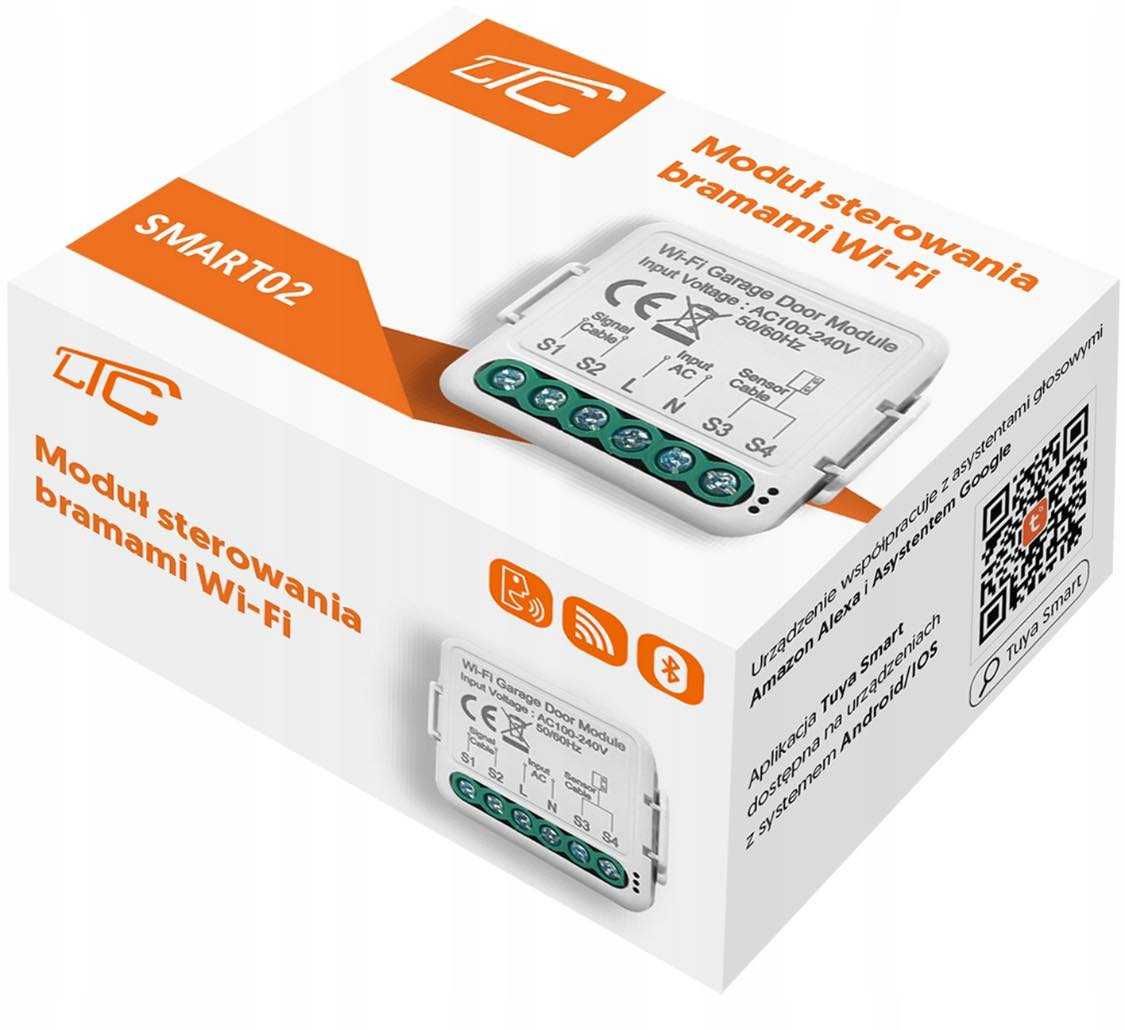 STEROWNIK MODUŁ wifi do bramy garażowej furtki itp otwieraj smartfonem