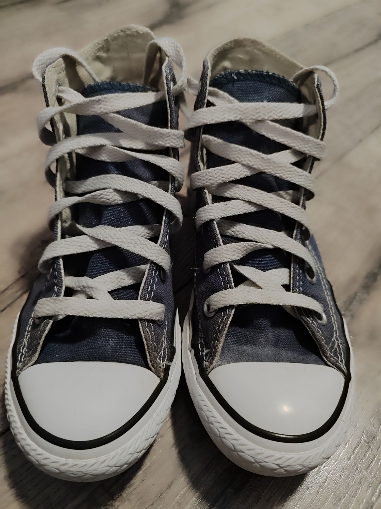 Trampki Converse All star rozm. 31.5, niebieskie