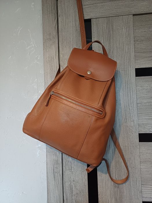 Большой рюкзак Longhamp,натуральная кожа