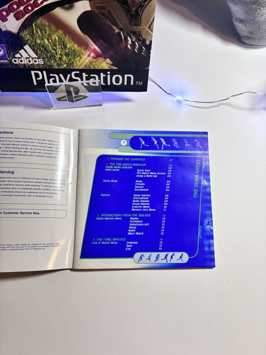 Adidas Power Soccer 2 PlayStation1 ps1 psx  pudełko