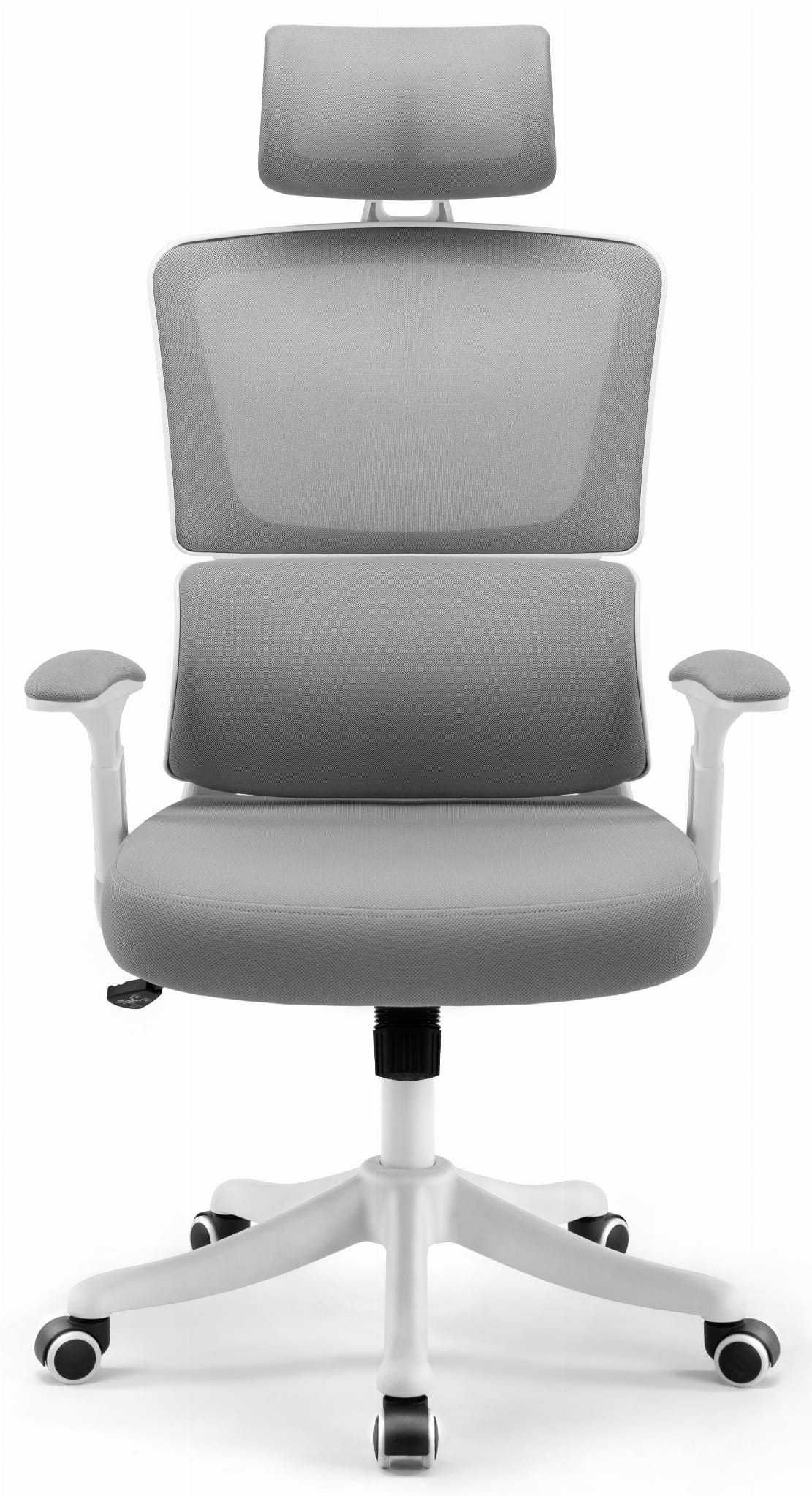 Fotel biurowy Hell's Chair HC-1011 Gray uszkodzona tapicerka