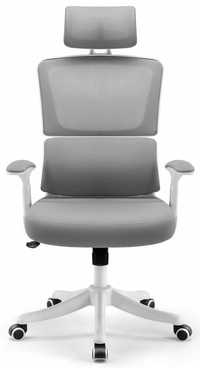 Fotel biurowy Hell's Chair HC-1011 Gray uszkodzona tapicerka