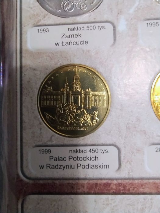 2 zł Zamki i pałace w Polsce