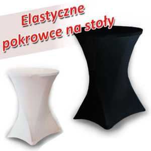 Elastyczny Pokrowiec na stolik koktajlowy Fi 80
