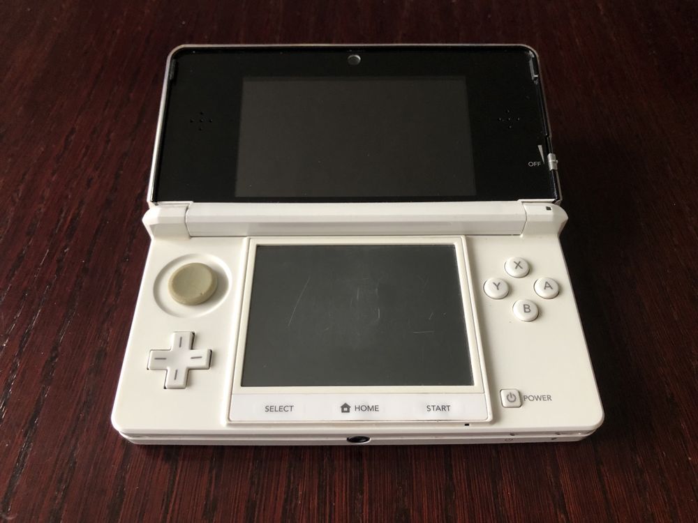 Konsola Nintendo 3DS Ice White CFW Luma + akcesoria
