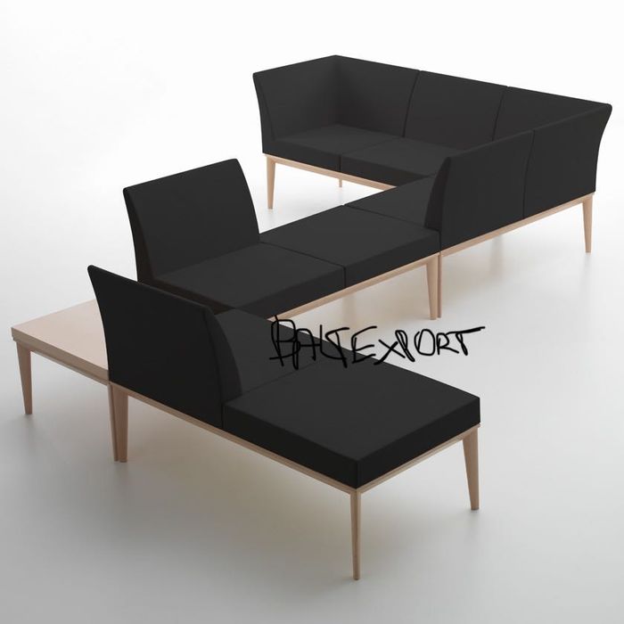 Sofás simples duplo triplo revestimento pele sintética "Novos"