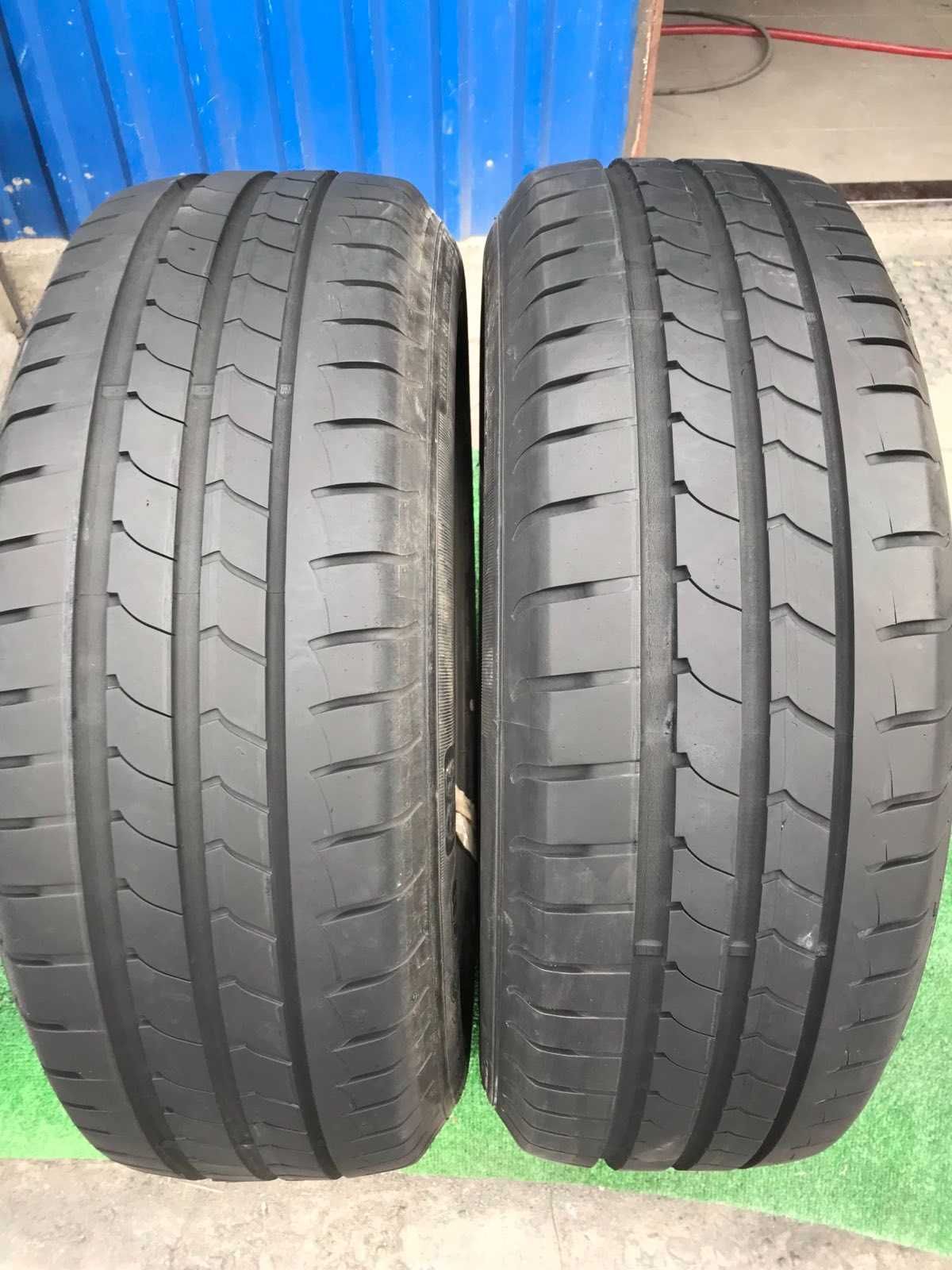 Шини Goodyear 195/60r16 Пара літо б/у склад Оригінал