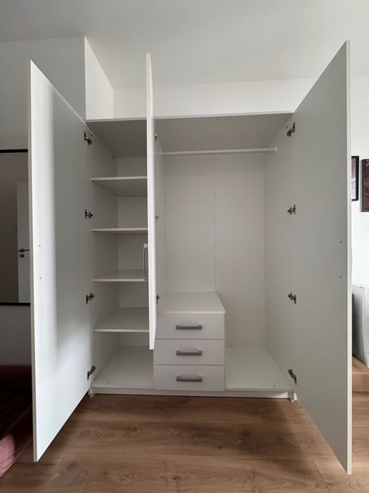 Szafa VELLERUP 151x200 biały JYSK