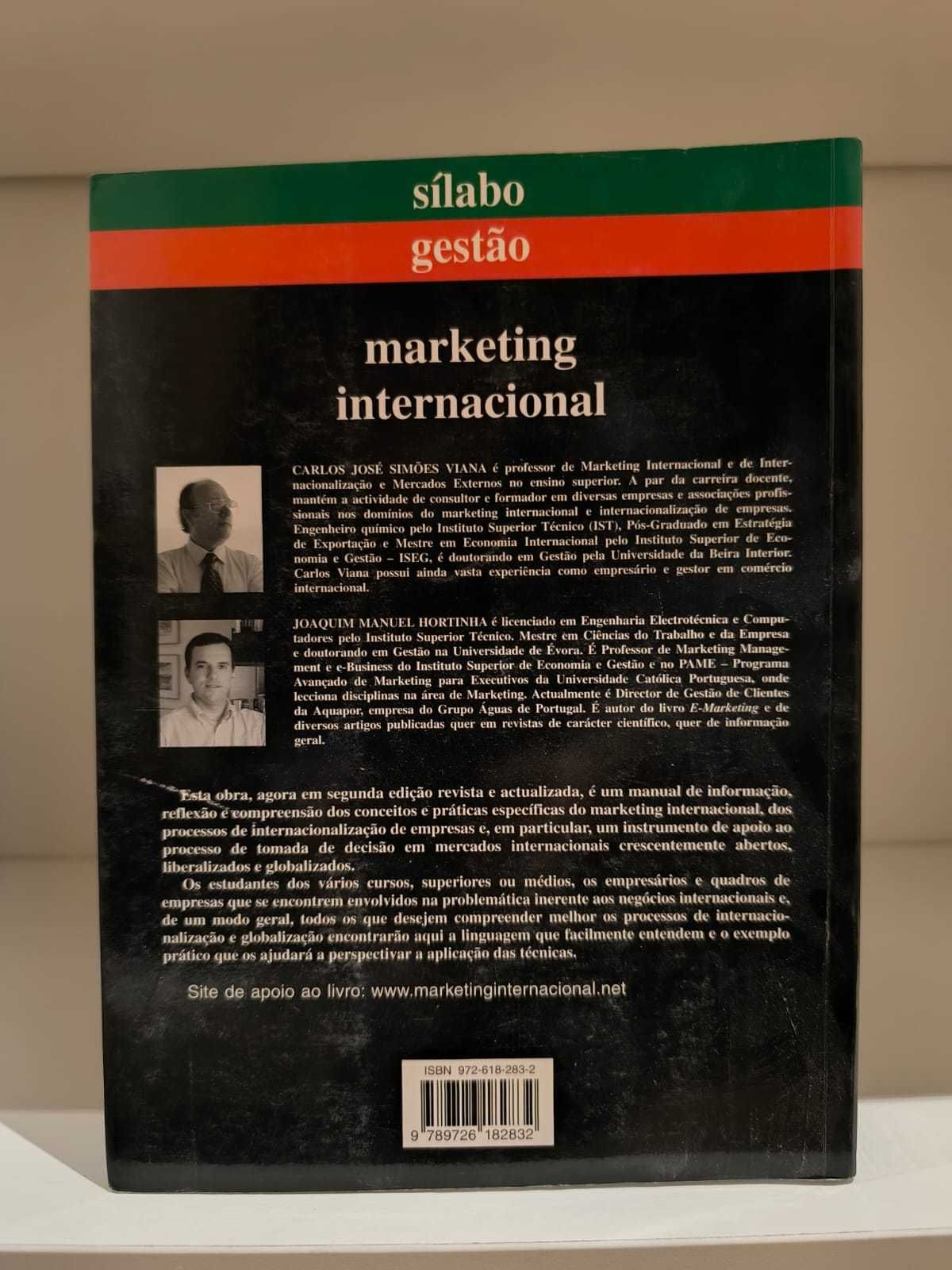 Livro "Marketing Internacional" de Carlos Viana e Joaquim Hortinha