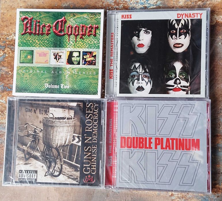 Qutro Scorpions Alcatrazz Europe Whitesnake Coverdale Kiss
