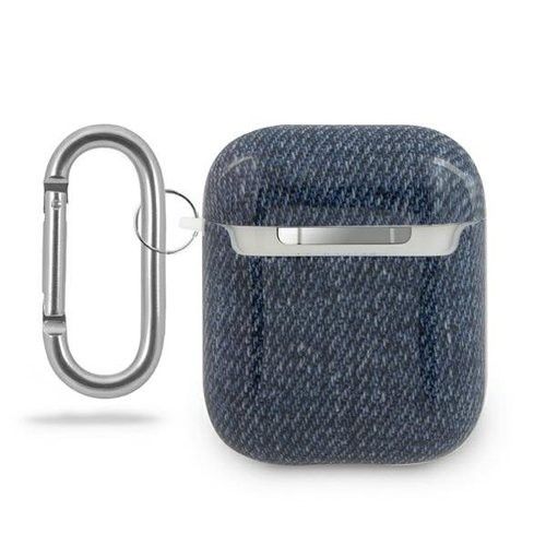 Etui Guess do Słuchawek Airpods / Airpods 2 Jeans Dark Blue