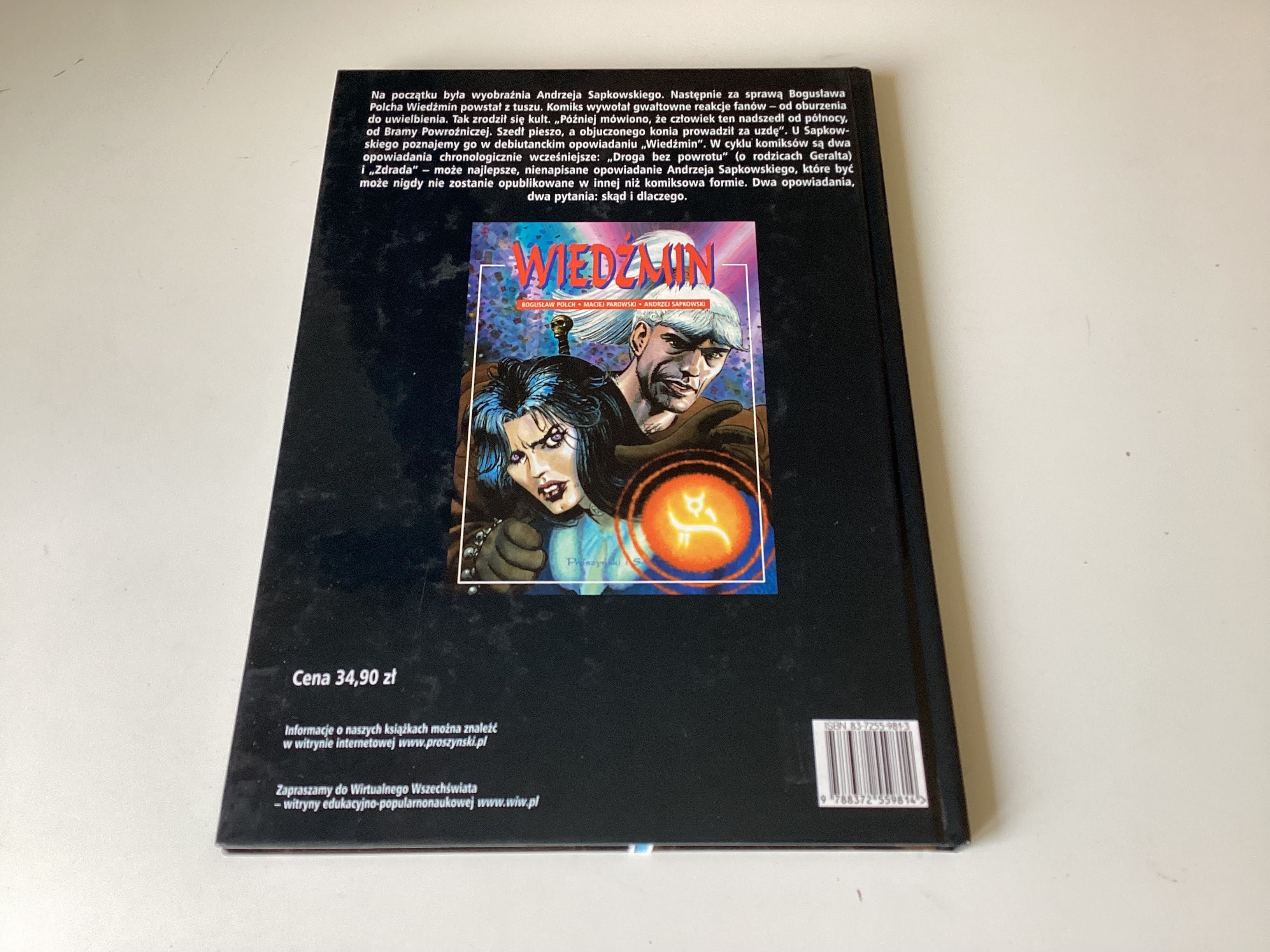 Wiedźmin Komiks Droga Bez Powrotu Tom 1 Sapkowski, Polch, Parowski p15