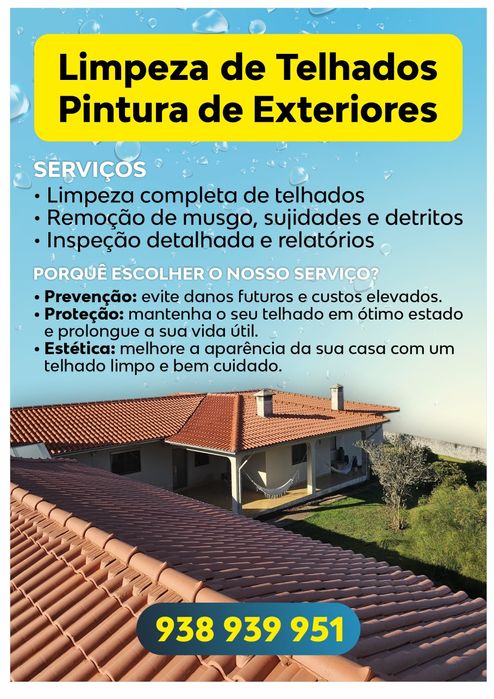Telhados e exteriores