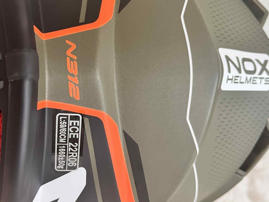 Kask enduro nowy NOX N312