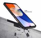 Etui Ultra Slim do Samsung Galaxy A14 5G czarne plecki case