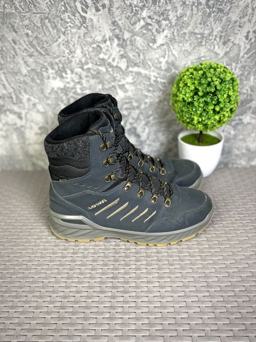 Lowa gore-tex ботинки 43 размер трекинговые синие