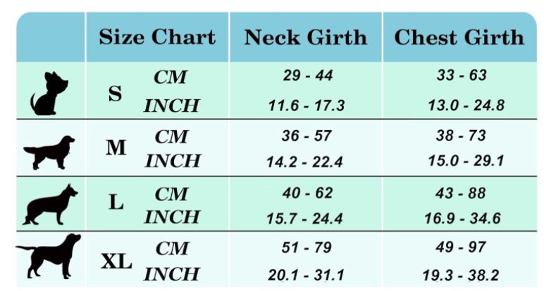 Funfox Regulowane szelki dla psa bez ciągnięcia rozmiar S