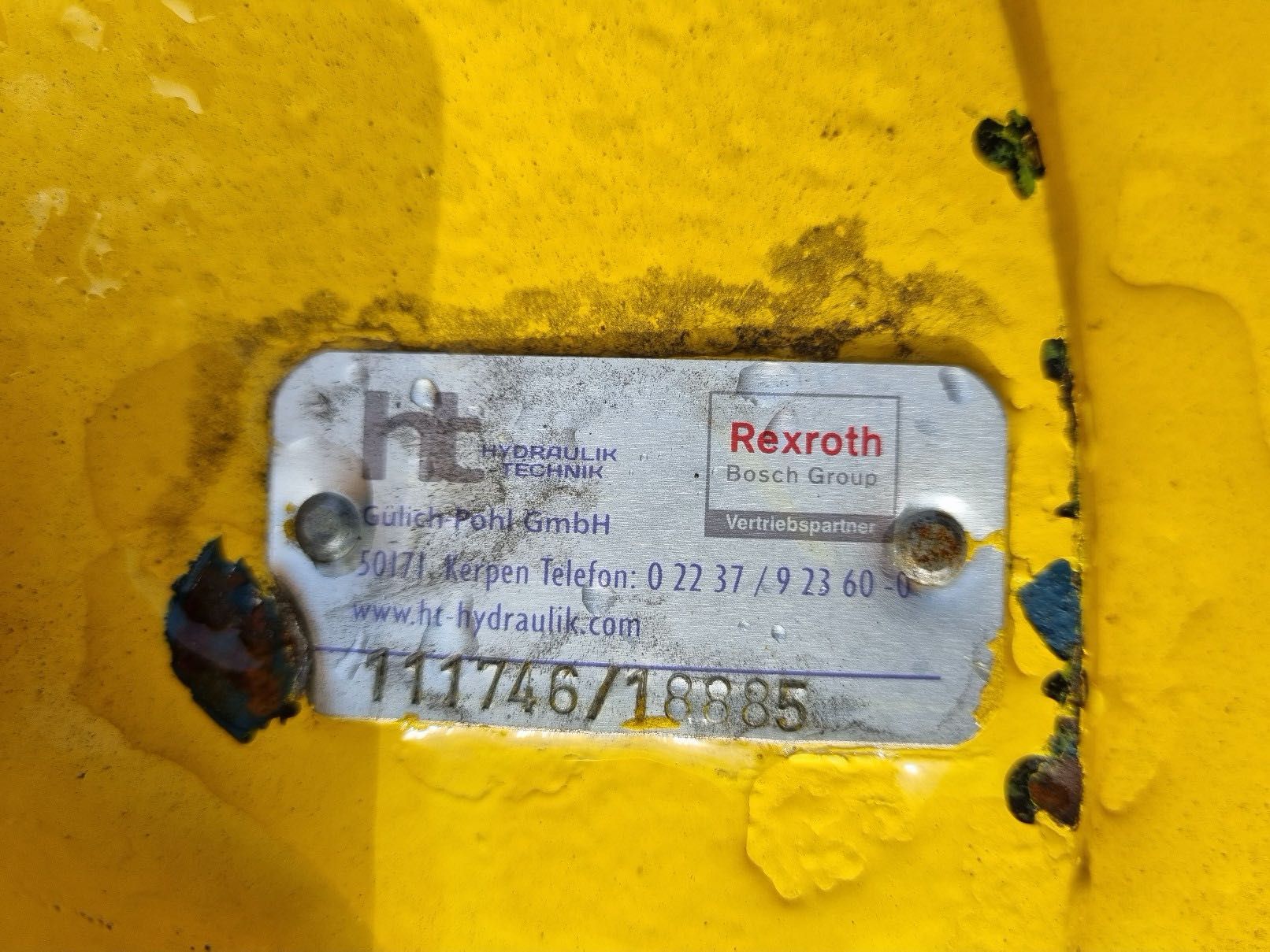 silnik hydrauliczny POCLAIN reman rexroth do napędu koła maszyny