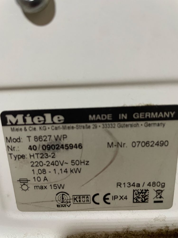 Suszarka miele t8627wp