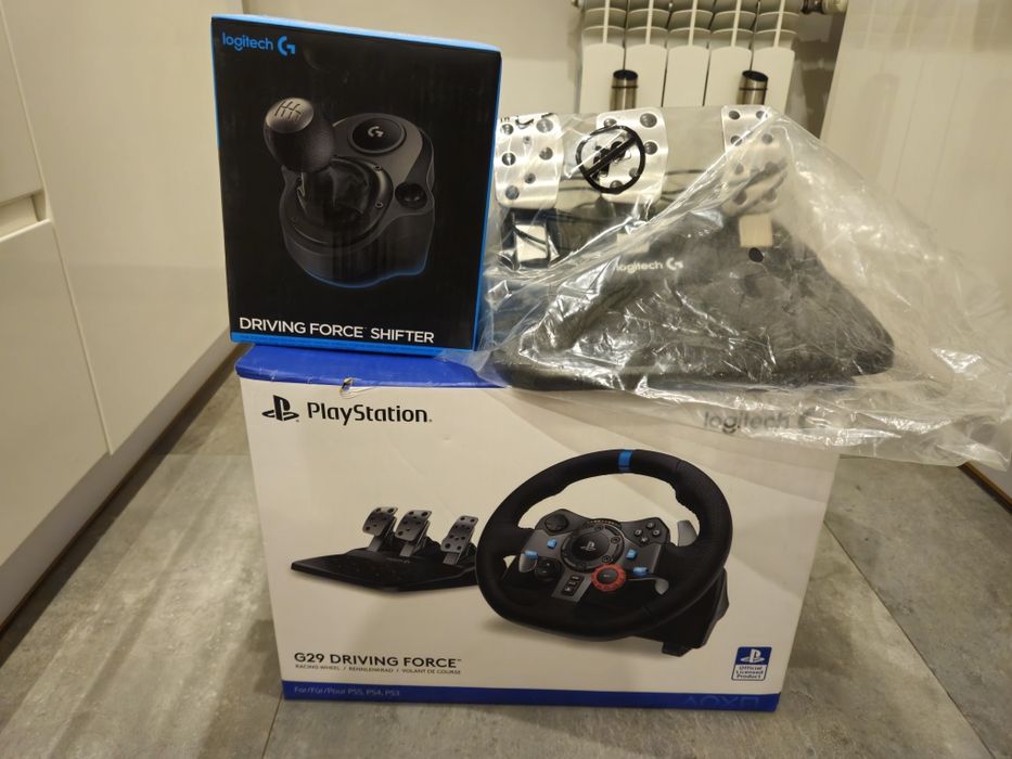 Logitech G29 + shifter