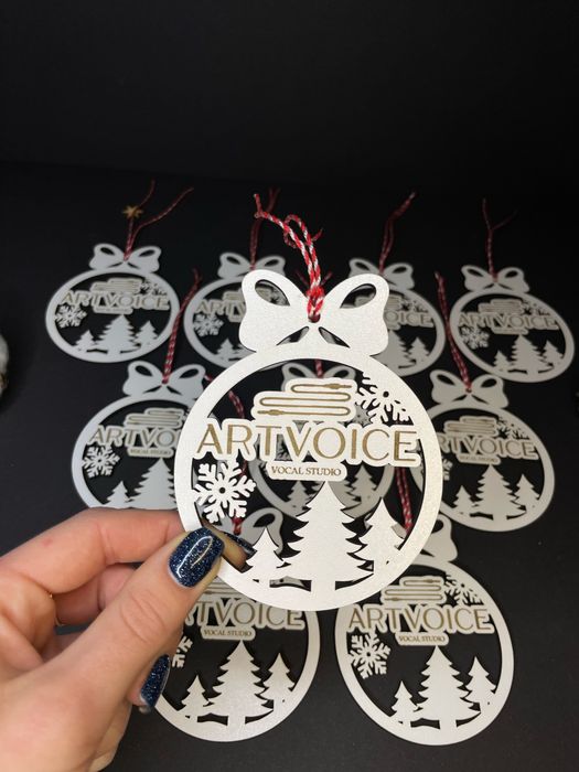 Іменна іграшка на ялинку, подарунок на новий рік, прикраса на ялинку