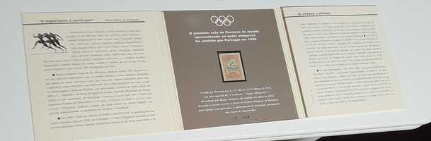 Primeiro selo Olímpico do mundo - 15 centavos