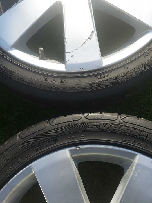 4 x oryginalne Aufelgi 17 cali do Forda, 4x108, N12 x 1,5, ET48