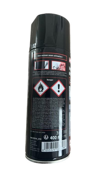 Фарба захисна аерозольна Parkside Чорна