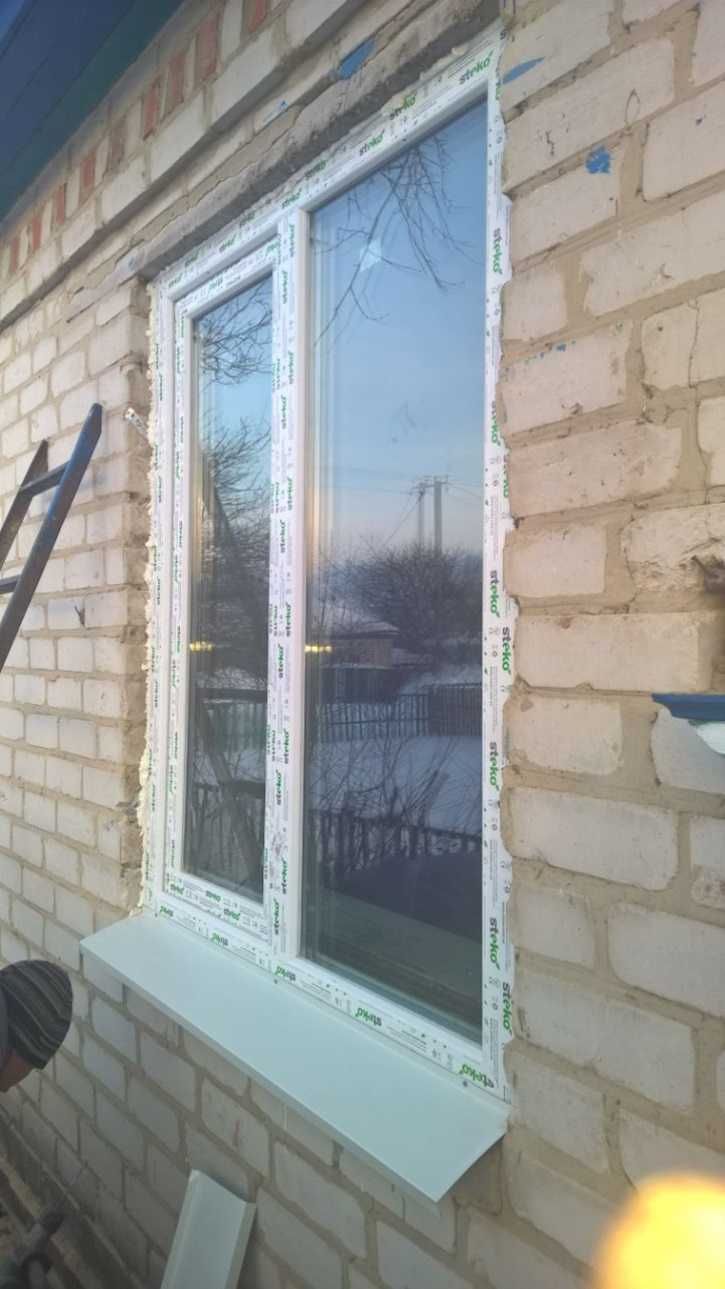 Вікна нові, вікно металопластикове,двері пластикові