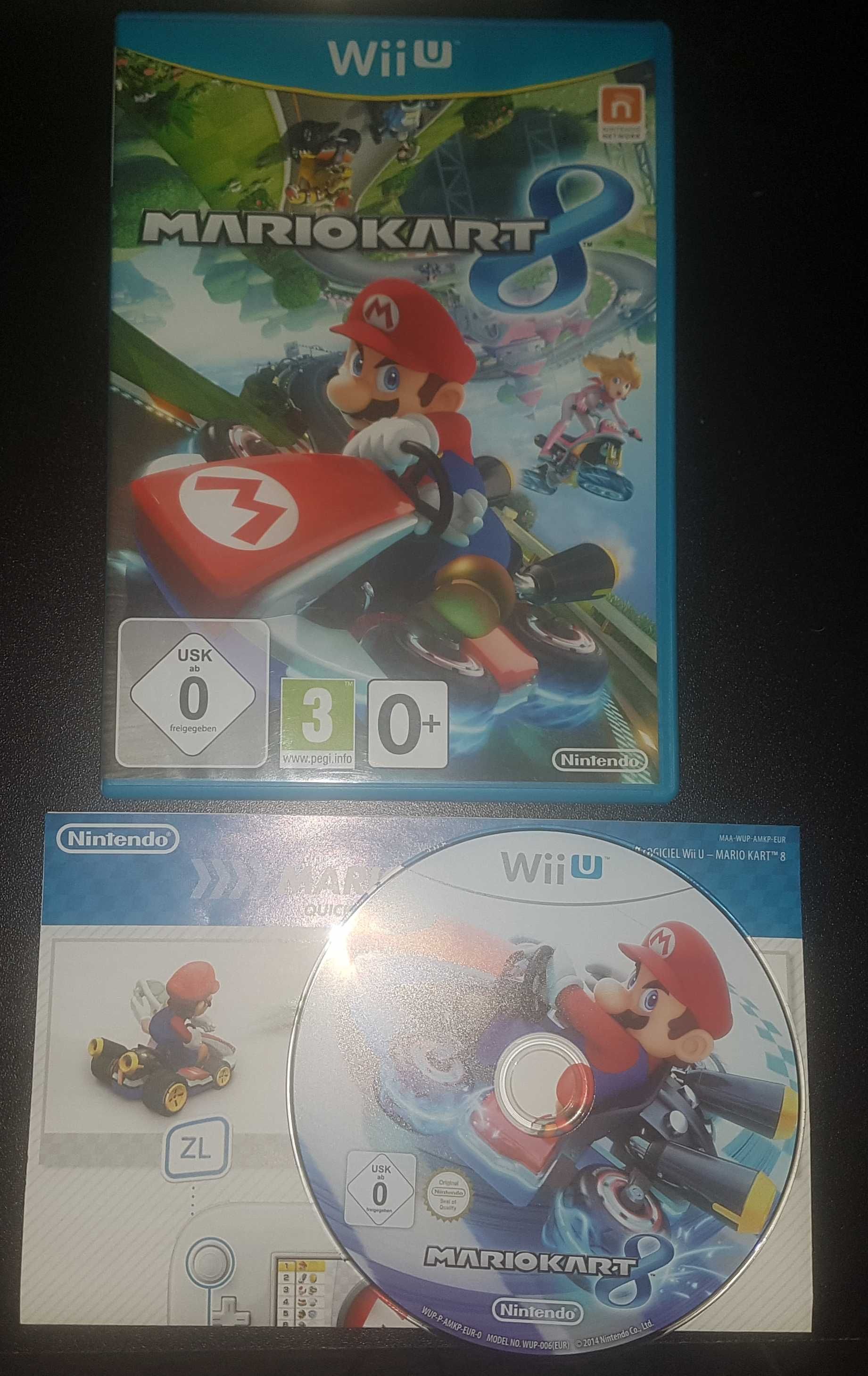 Jogos Mario Kart Wii + Volante e Mario Kart 8