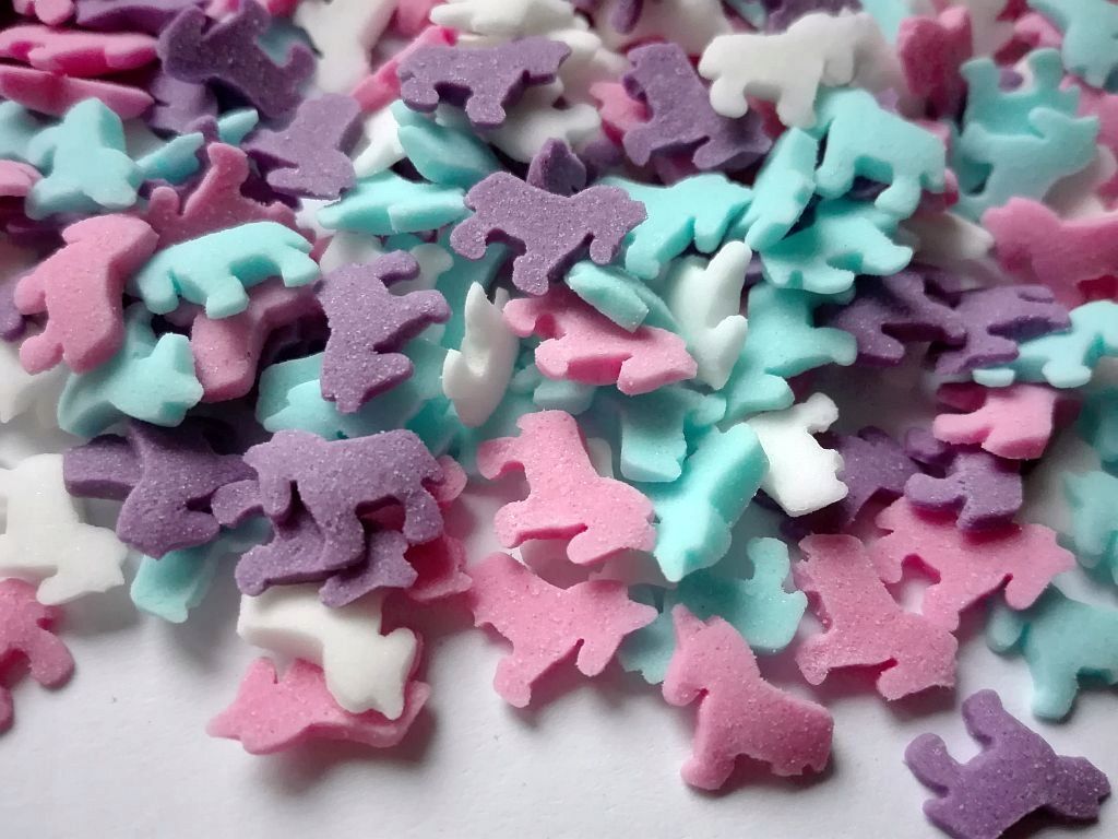 Posypka Cukrowa Unicorn Jednorożec Kolor Mix 50G