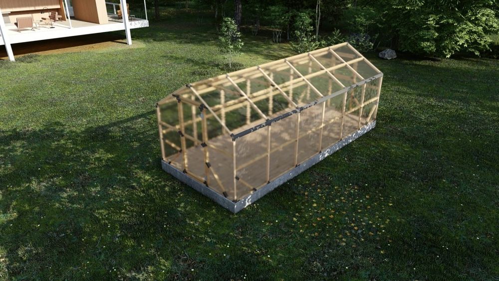 Nowe drewniane szklarnie ogrodowe- solidne i gotowe do montażu