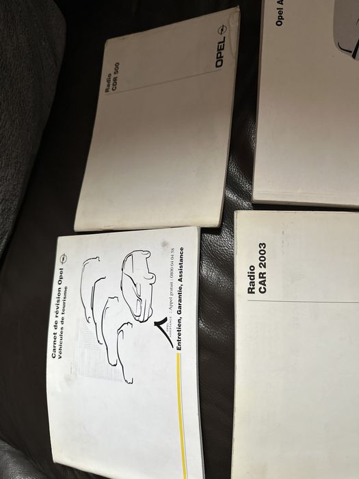 Teczka opel corsa astra instrukcje radio