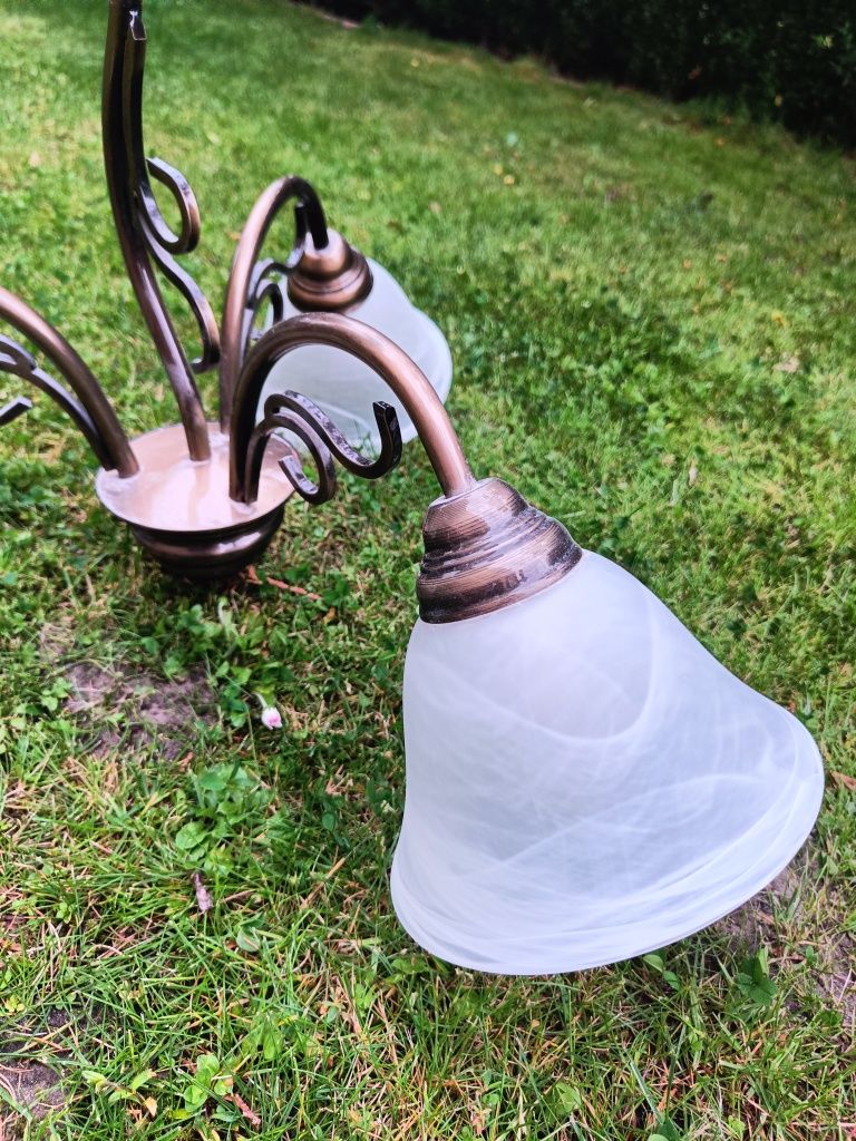 Sprzedam potrójną lampę wiszącą / żyrandol